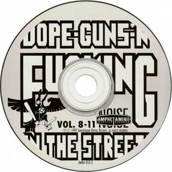 CD Various: Dope-Guns-'N-Fucking In The Streets Volumes 8-11