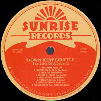2LP Various: Down Beat Shuffle: The Birth Of A Legend