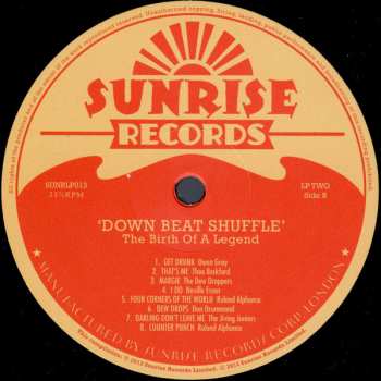 2LP Various: Down Beat Shuffle: The Birth Of A Legend