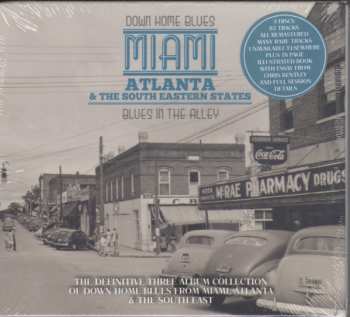 3CD Various: Down Home Blues - Miami - Atlanta & The South Eastern States - Blues In The Alley