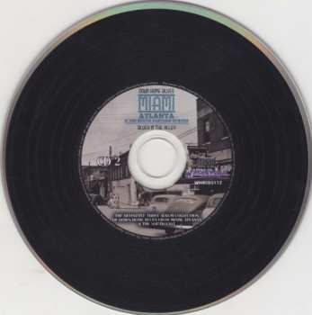 3CD Various: Down Home Blues - Miami - Atlanta & The South Eastern States - Blues In The Alley