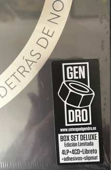 4LP/4CD/Caja Various: DRO 40 Aniversario - ...Y El Futuro Sigue Caminando Un Paso Por Detrás De Nosotros DLX | LTD