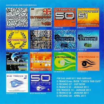 3CD Various: D.Trance 52