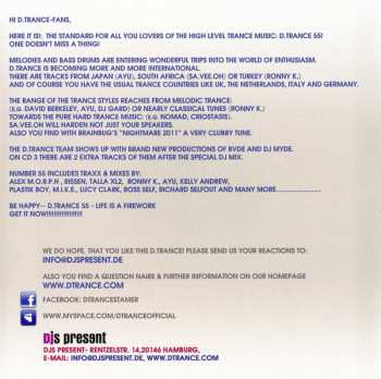 3CD Various: D.Trance 55