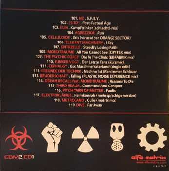 4CD/Caja Various: Electronic Body Matrix 2