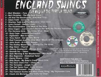 CD Various: England Swings (Lux And Ivy Dig That UK Sound)