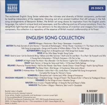 25CD/Caja Various: English Song Collection