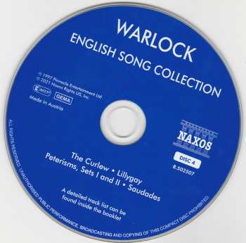 25CD/Caja Various: English Song Collection