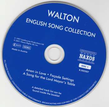 25CD/Caja Various: English Song Collection