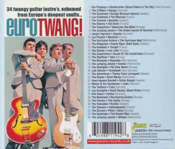 CD Various: Eurotwang! 34 Twangy Guitar Instro's, Exhumed From Wurope's Deepest Vaults...