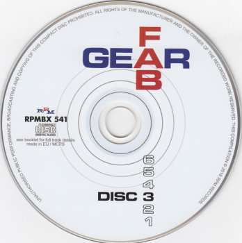6CD/Caja Various: Fab Gear (The British Beat Explosion And Its Aftershocks 1963-1967)