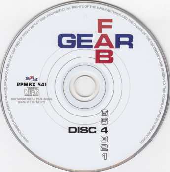 6CD/Caja Various: Fab Gear (The British Beat Explosion And Its Aftershocks 1963-1967)