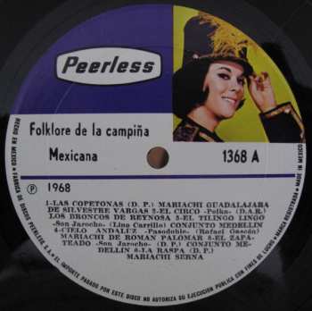 3LP/Caja Various: Folklore De La Campiña Mexicana