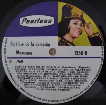 3LP/Caja Various: Folklore De La Campiña Mexicana