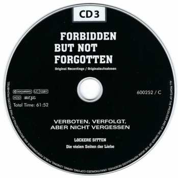 10CD/Caja Various: Forbidden But Not Forgotten = Verboten, Verfolgt, Aber Nicht Vergessen (Forbidden Music During The Third Reich)