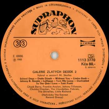 LP Various: Galérie Zlatých Desek 2