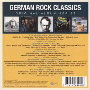 5CD/Caja Various: German Rock Classics