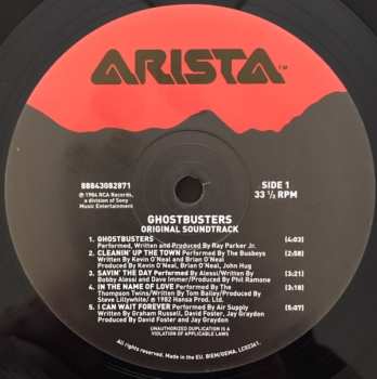 LP Various: Ghostbusters (Original Soundtrack Album)