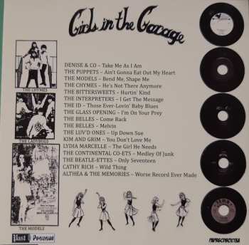 6CD/Caja Various: Girls In The Garage - A Collection Of Girl Garage And Girl Groups From The 60s! Volumes 1-6