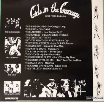 6CD/Caja Various: Girls In The Garage - A Collection Of Girl Garage And Girl Groups From The 60s! Volumes 1-6