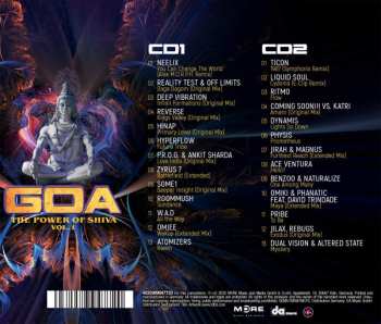 2CD Various: Goa - The Power Of Shiva Vol.1