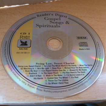 3CD Various: Gospel Songs And Spirituals