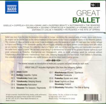 10CD/Caja Various: Great Ballet 