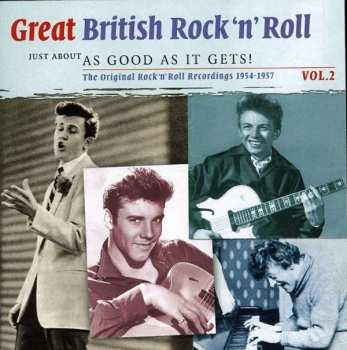 2CD Various: Great British Rock 'n' Roll - Vol.2 - The Original Rock 'n' Roll Recordings 1954-1957