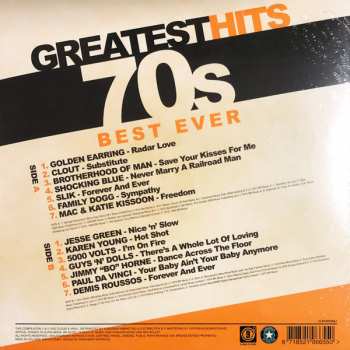 LP Various: Greatest Hits 70s Best Ever CLR