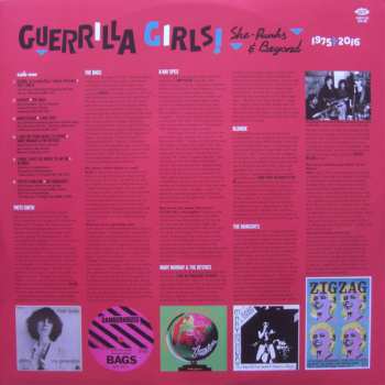 2LP Various: Guerrilla Girls! - She-Punks & Beyond 1975-2016