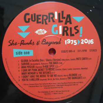 2LP Various: Guerrilla Girls! - She-Punks & Beyond 1975-2016