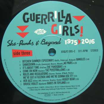 2LP Various: Guerrilla Girls! - She-Punks & Beyond 1975-2016