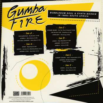 3LP Various: Gumba Fire (Bubblegum Soul & Synth​-​Boogie In 1980s South Africa)