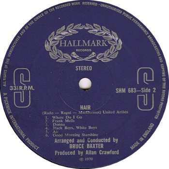 LP Various: Haïr (An Exciting New Recording Of The Tribal Rock Musical)