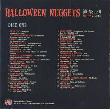 3CD/Caja Various: Halloween Nuggets:  Monster Sixties A Go-Go