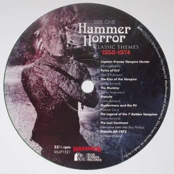 LP Various: Hammer Horror - Classic Themes 1958-1974 Original Soundtrack Recordings  LTD | CLR