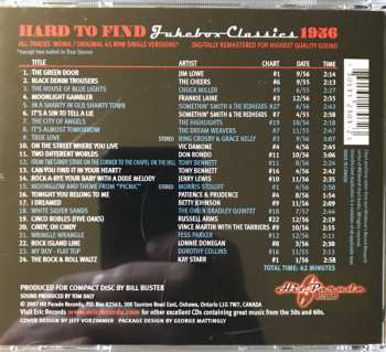 CD Various: Hard To Find Jukebox Classics: 1956