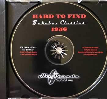 CD Various: Hard To Find Jukebox Classics: 1956