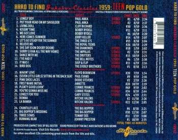 CD Various: Hard To Find Jukebox Classics 1959: Teen Pop Gold