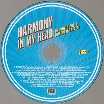 3CD/Caja Various: Harmony In My Head (UK Power Pop & New Wave 1977-81)