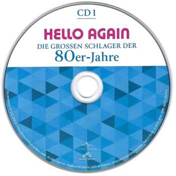 4CD Various: Hello Again - Die Großen Schlager Der 80er-Jahre