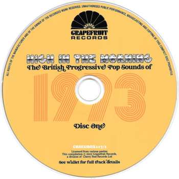 3CD/Caja Various: High In The Morning (The British Progressive Pop Sounds Of 1973)
