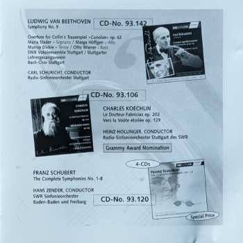 CD Various: Highlights (Der Klangkörper Des SWR = Ensembles Of SWR)