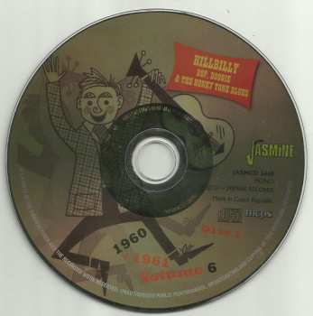 2CD Various: Hillbilly Bop, Boogie & The Honky Tonk Blues 1960-1961 Volume 6