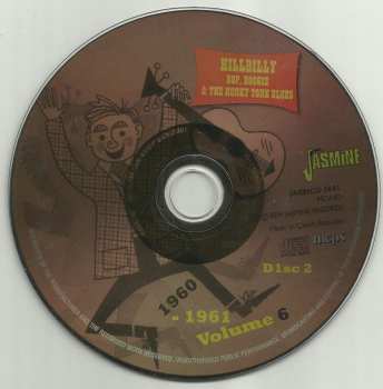 2CD Various: Hillbilly Bop, Boogie & The Honky Tonk Blues 1960-1961 Volume 6