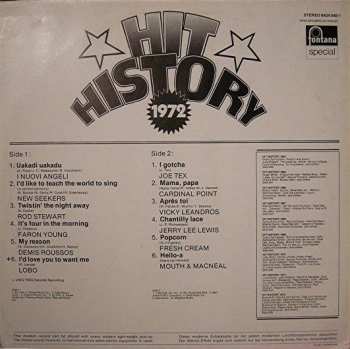 LP Various: Hit History 1972