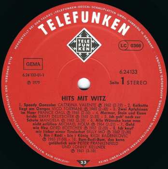 LP Various: Hits Mit Witz