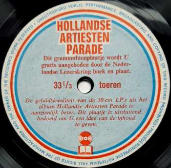 2CD Various: Hollandse Artiesten ...2