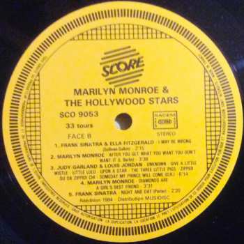 2LP Various: Marilyn Monroe And The Hollywood Stars