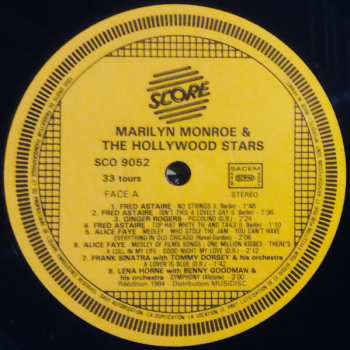 2LP Various: Marilyn Monroe And The Hollywood Stars